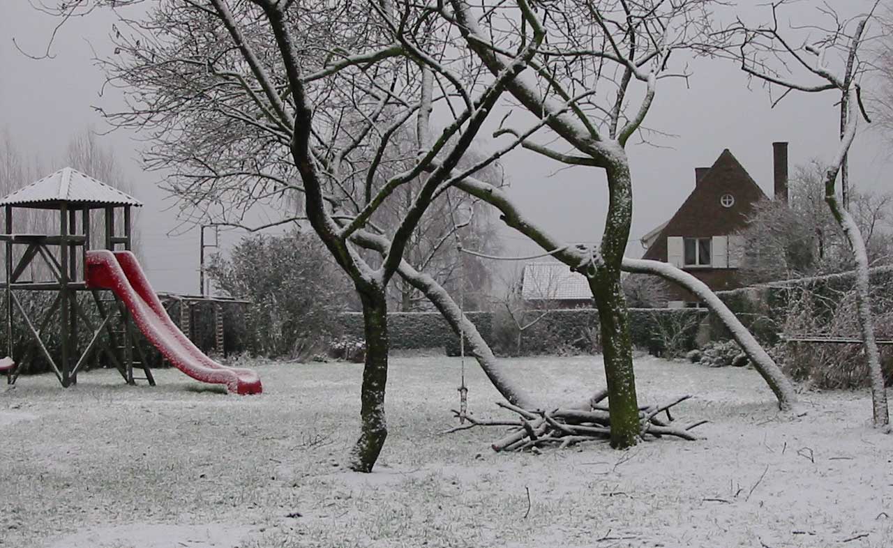 decembre sous la neige