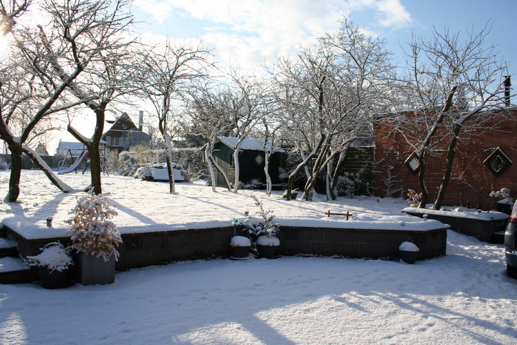 sous la neige