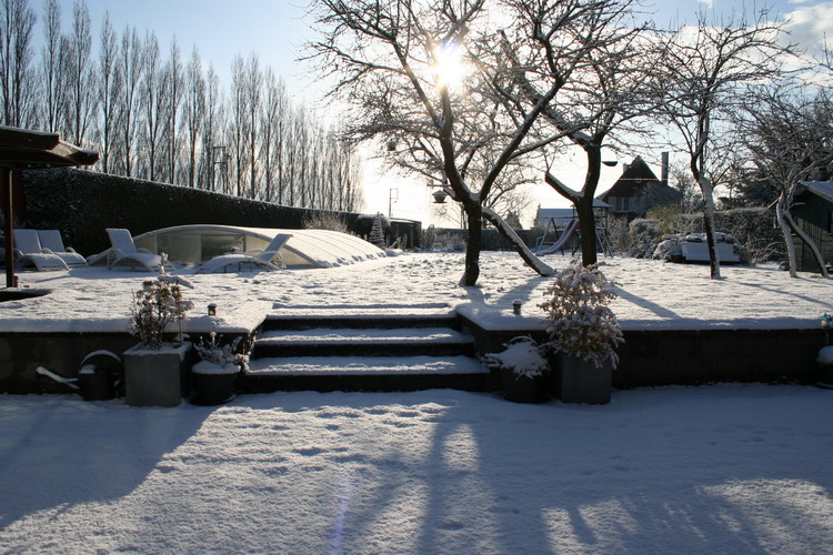 sous la neige