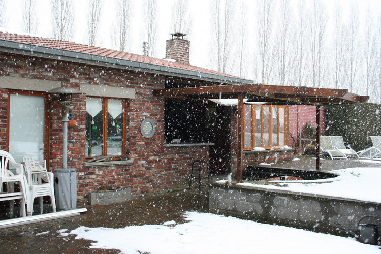 sous la neige
